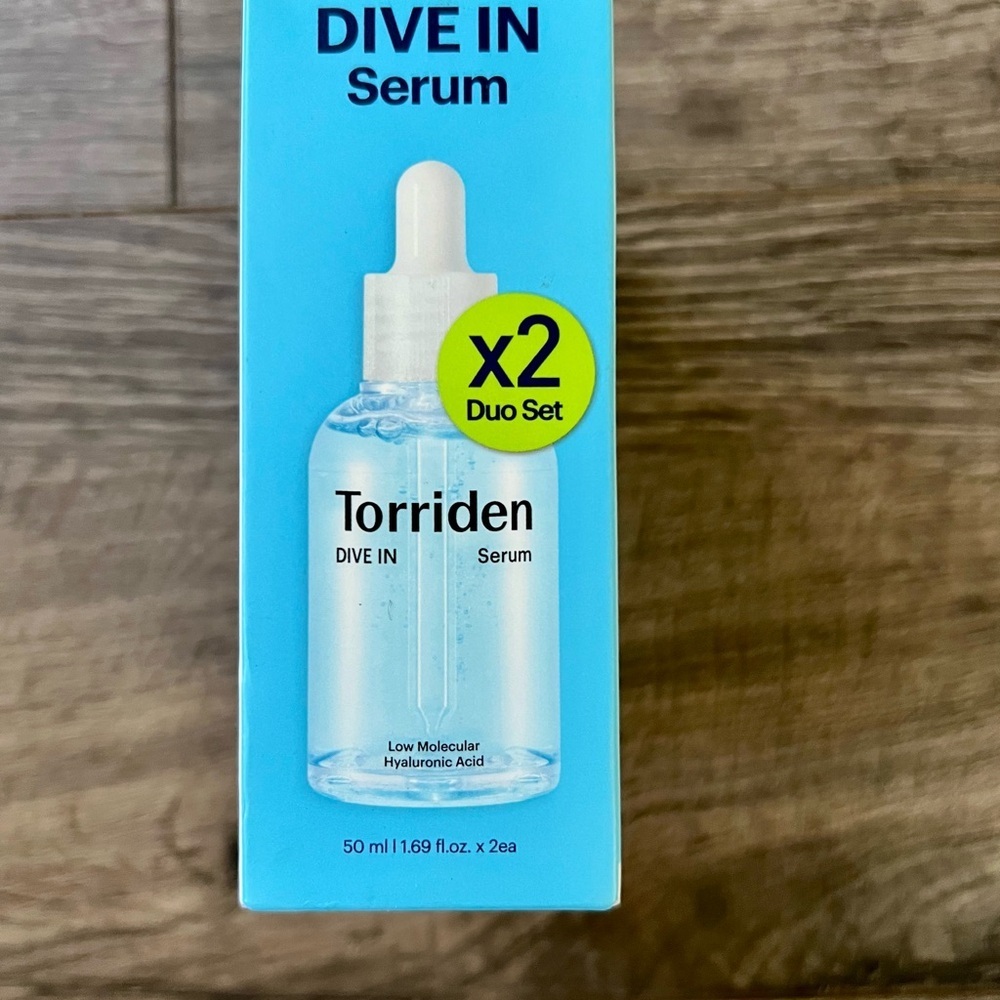 Torriden Dive-In Serum Duo Set 50ml x2 Low Molecular Hyaluronic Acid unopened - Picture 5 of 7